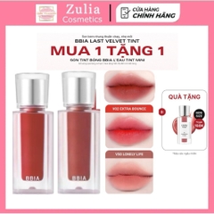 [VỎ MỚI] Son Kem Nhung Thuần Chay, nhẹ môi BBIA Last Velvet Tint Re-new Version 5g (Nhập Khẩu Chính Hãng)