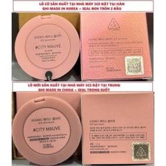 [VỎ MỚI] Phấn Má Hồng 3CE Mood Recipe Face Blush [Nude Peach- Mono Pink- Rose Beige- Full Off Charm-Kinda Shy]