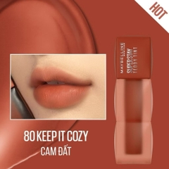 Son Kem Bông Bền Màu Superstay Teddy Tint Maybelline New York 5ml