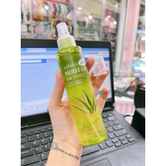 Xịt khoáng Lô Hội Aspasia Moist Up Face Mist Dưỡng Ẩm Căng Bóng Da 150ml Hàn Quốc