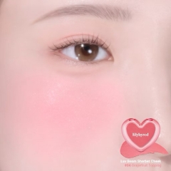 Má Kem Xốp Hạt Nhũ Bắt Sáng Lilybyred Luv Beam Sherbet Cheek 3.5g