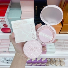 [COLORKEY] Cushion/Phấn Nước Colorkey Vỏ Hồng Chống Nắng SPF 50+/PA++++, Finish Mỏng Nhẹ, 11g