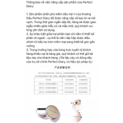[PERFECT DIARY] Phấn Phủ Kiềm Dầu Perfect Diary Chống Thấm Nước Kiểm Soát Dầu Cả Ngày 12h 7g