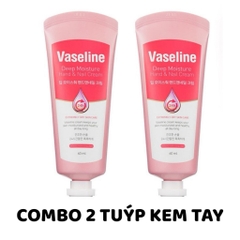 Kem Dưỡng Da Tay Và Móng Vaseline 24h Deep Moisture Hand & Nail Cream 60ml Hàn Quốc Hương Hoa Hồng Giúp Da Mềm Mại