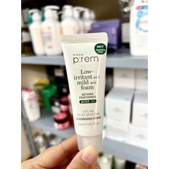 Sữa Rửa Mặt Dạng Sữa Make P:rem Làm Sạch Dịu Nhẹ Dưỡng Ẩm Sạch Sâu An Toàn 100ml