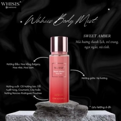Body Mist Xịt Thơm Cơ Thể Whisis Rose Nuit Body Mist 150ml - Hương thơm tinh tế và quyến rũ