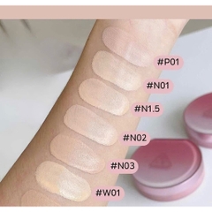 Phấn Nước 3CE Fitting Mesh Cushion Refill Set SPF40 PA+++ 11g