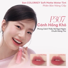 [MỚI] Son COLORKEY Watery Tint Phiên Bản Mới Bền Màu Lâu Trôi, Không Dính Cốc, Siêu Mịn Môi 2.5g