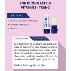 [FREE SHIP] Son Dưỡng Môi Mỡ Hươu Astrid