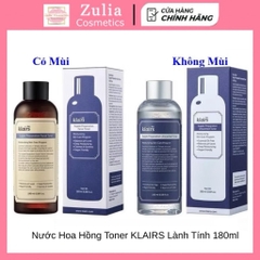 [NHẬP KHẨU] TONER KHÔNG MÙI KLAIRS CHO DA NHẠY CẢM