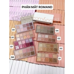 Bảng Phấn Mắt Romand 10 Ô Lấp Lánh Better Than Eye Palette, Bảng Phấn Mắt 10 Màu Romand Better Than Eye Palette