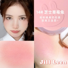 Phấn Má Hồng JILL LEEN Đơn Sắc Ánh Nhũ Mềm Mịn Tạo Khối Làm Sáng Da Màu Sắc