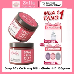 [TẶNG GIỎ] Soap Rửa Cọ Trang Điểm Glorie - Hũ 130gram