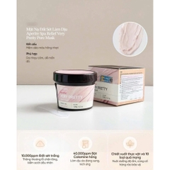 [APERIRE] Mặt Nạ Đất Sét Loại Bỏ Dầu Nhờn, Thu Nhỏ Lỗ Chân Lông Aperire Spa Relief Pore Mask 120g (Nhập Khẩu Chính Hãng)