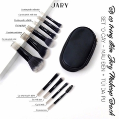 [JARY] Bộ cọ trang điểm Jary Make Up Brush Set 10 Cây Kèm Túi Đựng Da PU Tiện Lợi