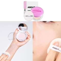 [ABOUT TONE] Phấn Phủ About Tone Dạng Nén Dòng Blur Powder Pact, Sebum Cut 9g (Nhập Khẩu Công Ty)