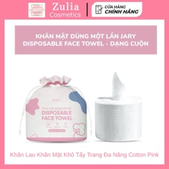 [JARY] Khăn Lau Khăn Mặt Khô Tẩy Trang Đa Năng Cotton Pink