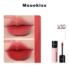 [MOOEKISS] Son Kem Bùn Mooekiss Nhung Mờ Vỏ Hồng Đen Velvet Lip Mud Mịn Môi 3g