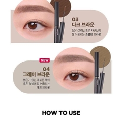 [LILYBYRED] Mascara Lông Mày Lâu Trôi LILYBYRED Skinny Mes Brow Mascara 3.5g (Hàng Công Ty)