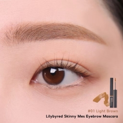 [LILYBYRED] Mascara Lông Mày Lâu Trôi LILYBYRED Skinny Mes Brow Mascara 3.5g (Hàng Công Ty)