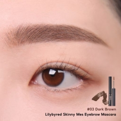 [LILYBYRED] Mascara Lông Mày Lâu Trôi LILYBYRED Skinny Mes Brow Mascara 3.5g (Hàng Công Ty)