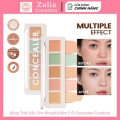 [FOCALLURE] Bảng Triệt Sắc Che Khuyết Điểm Focallure 5 Ô Concealer Đa Năng (FA172)