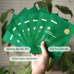 Hộp 10 mặt nạ Caryophy Portulaca Mask Sheet dưỡng ẩm giảm mụn mờ thâm