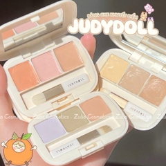 Bảng Che Khuyết Điểm Judydoll 3 Màu Triệt Sắc Che Thâm Mụn Kèm Cọ 2.7g (Nhập Khẩu Chính Hãng)