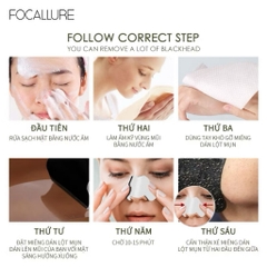 [FOCALLURE] Miếng Dán Lột Mụn Đầu Đen Focallure Vỏ Xanh, Blackhead Remover Pore Strips (FA171)
