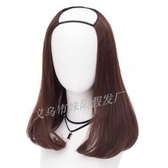 Kẹp U Tóc Giả Cao Cấp Siêu Dày 7 Kẹp – Tơ Mềm Tự Nhiên, Lưới Hoa Co Giãn, Full 6 Màu Hot Trend
