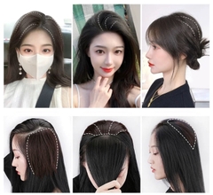 [SỈ TÓC GIẢ] Tóc Giả Kẹp Phồng Tạo Độ Dày Độ Dài 28-32Cm – Tóc Phím Phồng Tự Nhiên Cao Cấp Giấu Kẹp Siêu Khéo