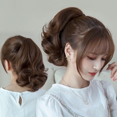 [SỈ TÓC GIẢ] Tóc Giả Ngoạm Xoăn Ngắn 25-30Cm/ Ngoạm Tóc Giả Cho Bé – Kẹp Ngoạm Nhanh Gọn, Tóc Tơ Cao Cấp Như Thật Dễ Sử Dụng