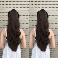 [SỈ TÓC GIẢ] Tóc Giả Ngoạm Sóng Xù Dài 55-60Cm Trẻ Trung – Kẹp Ngoạm Nhanh Gọn, Tóc Tơ Cao Cấp Như Thật Dễ Sử Dụng