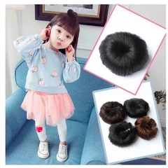 [SỈ TÓC GIẢ] Set 2 Búi Tóc Giả Mini Cho Bé – Tóc Búi Kẹp Nhỏ Xinh Tự Nhiên Như Tóc Thật Đáng Yêu