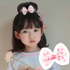 [SỈ TÓC GIẢ] Kẹp Tóc Nơ Cho Bé Cao Cấp - Chỏm Tóc Cây Dừa Siêu Xinh Cho Bé Gái - Phụ Kiện Tóc Trẻ Em Sỉ Toàn Quốc