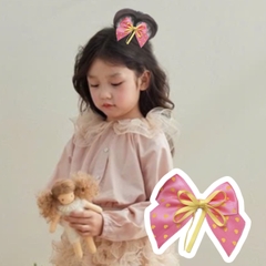 [SỈ TÓC GIẢ] Kẹp Tóc Nơ Cho Bé Cao Cấp - Chỏm Tóc Cây Dừa Siêu Xinh Cho Bé Gái - Phụ Kiện Tóc Trẻ Em Sỉ Toàn Quốc