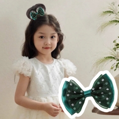 [SỈ TÓC GIẢ] Kẹp Tóc Nơ Cho Bé Cao Cấp - Chỏm Tóc Cây Dừa Siêu Xinh Cho Bé Gái - Phụ Kiện Tóc Trẻ Em Sỉ Toàn Quốc