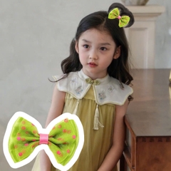 Kẹp Tóc Nơ Cho Bé Cao Cấp - Chỏm Tóc Cây Dừa Siêu Xinh Cho Bé Gái - Phụ Kiện Tóc Trẻ Em Sỉ Toàn Quốc