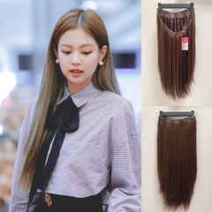 Kẹp U Tóc Giả Cao Cấp Siêu Dày 7 Kẹp – Tơ Mềm Tự Nhiên, Lưới Hoa Co Giãn, Full 6 Màu Hot Trend