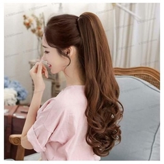 Tóc Giả Ngoạm Xoăn Dài 55-60Cm Sang Trọng – Kẹp Ngoạm Nhanh Gọn, Tóc Tơ Cao Cấp Như Thật Dễ Sử Dụng