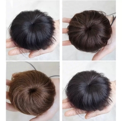 Búi Tóc Giả Tròn/ Búi Tóc Củ Tỏi Tự Nhiên – Búi Tóc Giả Dây Rút Cao Cấp, Giống Tóc Thật, Dễ Sử Dụng