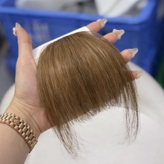 Tóc Giả Mái Thưa Có Mai Cao Cấp Kẹp Đỉnh – Mái Tự Nhiên, Tơ Mềm Như Thật, Dễ Tạo Kiểu