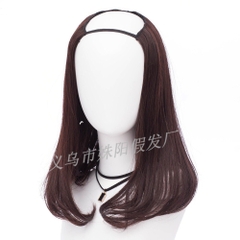 Kẹp U Tóc Giả Cao Cấp Siêu Dày 7 Kẹp – Tơ Mềm Tự Nhiên, Lưới Hoa Co Giãn, Full 6 Màu Hot Trend