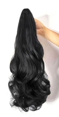 Tóc Giả Ngoạm Xoăn Dài 55-60Cm Sang Trọng – Kẹp Ngoạm Nhanh Gọn, Tóc Tơ Cao Cấp Như Thật Dễ Sử Dụng