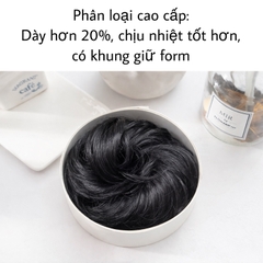 Tóc Giả Búi Xoăn Dạng Ngoạm Siêu Đẹp – Búi Tóc Giả Tơ Mềm Tự Nhiên, Dễ Dùng, Gọn Nhẹ, 4 Màu Hot