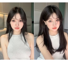 Kẹp U Tóc Giả Cao Cấp Siêu Dày 7 Kẹp – Tơ Mềm Tự Nhiên, Lưới Hoa Co Giãn, Full 6 Màu Hot Trend
