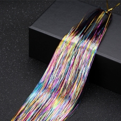 Set 200 Sợi Kim Tuyến Highlight Nối Tóc Lấp Lánh – Buộc Nhanh Không Gãy Rụng, Tái Sử Dụng Nhiều Lần
