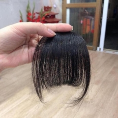 Tóc Giả Mái Thưa Có Mai Cao Cấp Kẹp Đỉnh – Mái Tự Nhiên, Tơ Mềm Như Thật, Dễ Tạo Kiểu