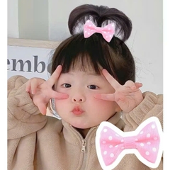 Kẹp Tóc Nơ Cho Bé Cao Cấp - Chỏm Tóc Cây Dừa Siêu Xinh Cho Bé Gái - Phụ Kiện Tóc Trẻ Em Sỉ Toàn Quốc