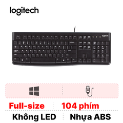 Bàn phím có dây Logitech K120